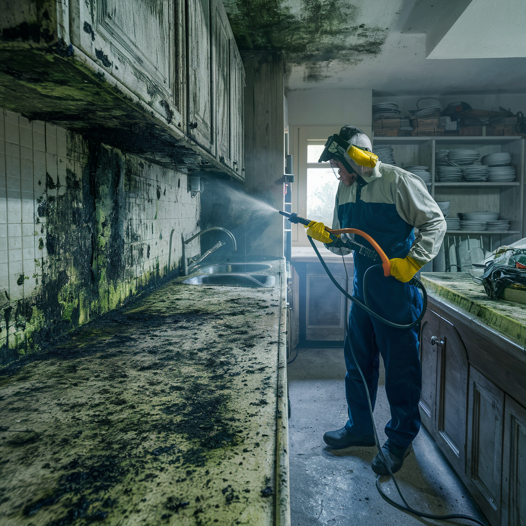 before mold removal